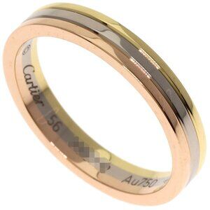 CARTIER 18k Yellow Gold Ring #56